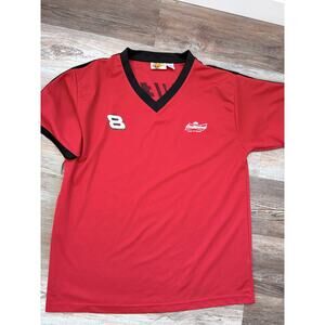 Dale Earnhardt Jr #8 Red Budweiser Men's Winners Circle Shirt 2 Spot XL VINTAGE